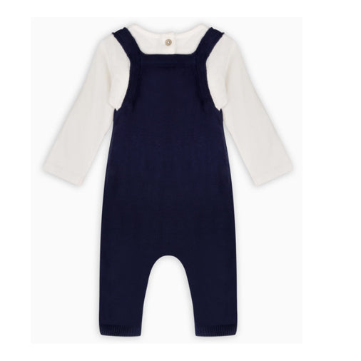Elephant Zebra Applique Overalls - Viverano Organics