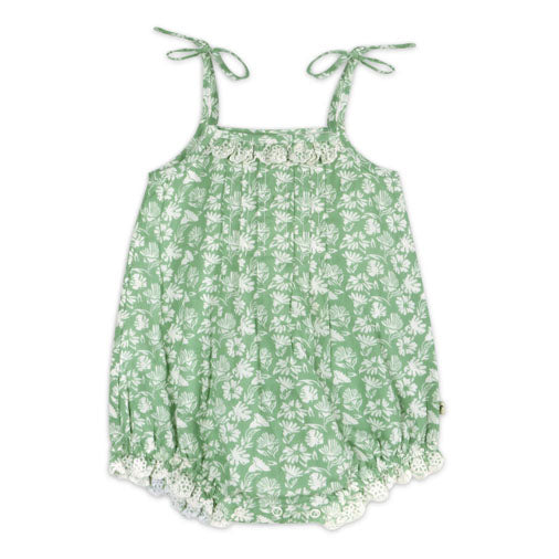 Garden Baby Romper + Headband