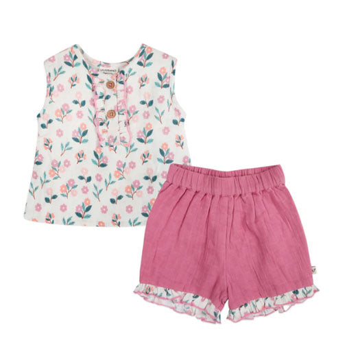 Bloom Baby Top + Shorts