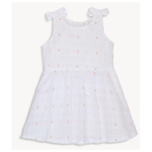 Magnetic Me - Swiss Dot Cotton Dress