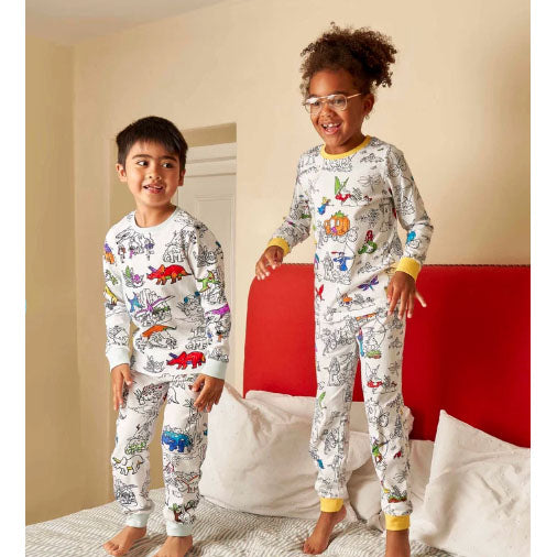 Fairytales & Legends Pajamas – Color-In Kids' PJs