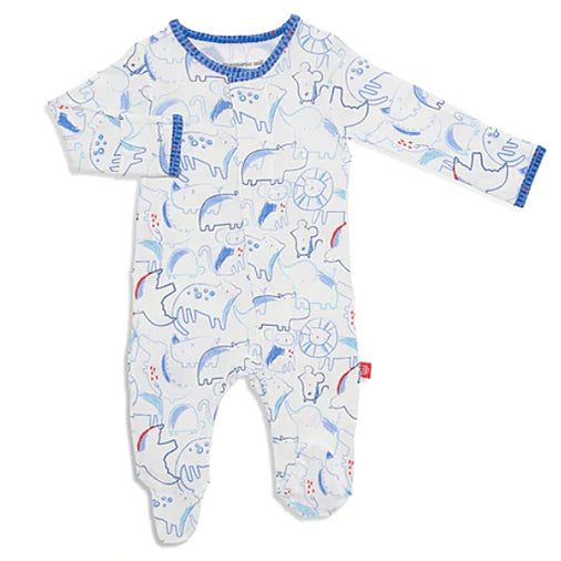 Roarsome Friends Modal Footie - Magnificent Baby