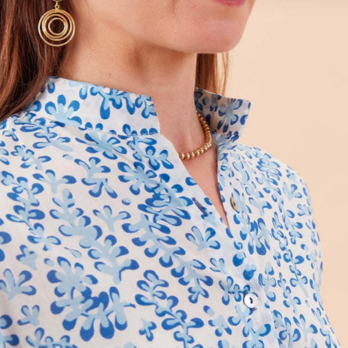 Floral Kelp Beach Tunic
