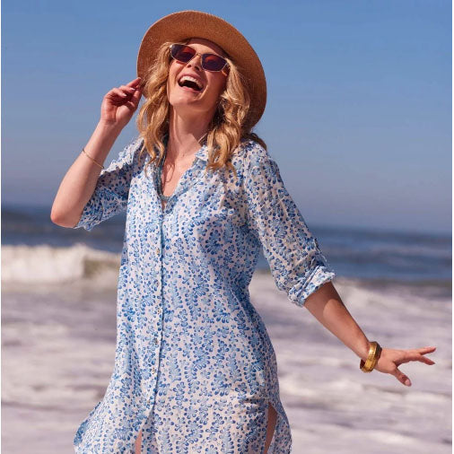 Floral Kelp Beach Tunic