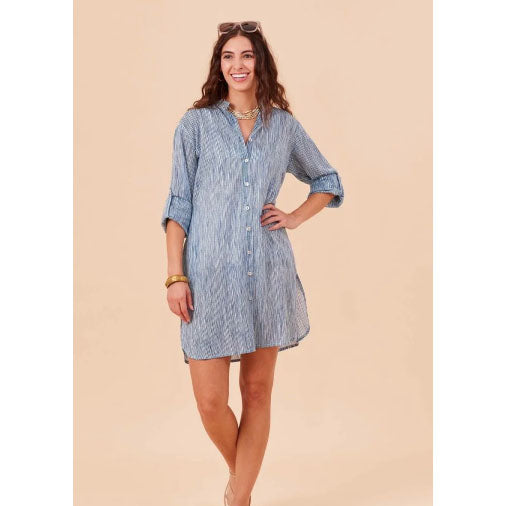 Suri Navy Beach Tunic