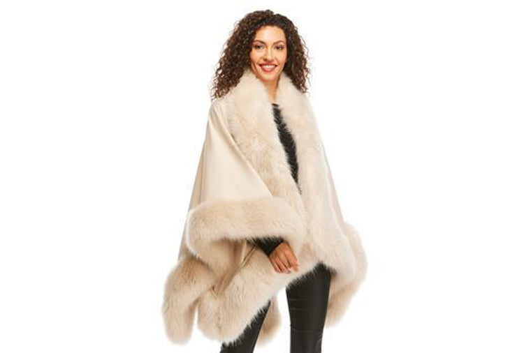 Fabulous-Furs Donna Salyers Fox Faux Fur Loop Scarf