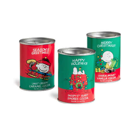 McSteven's Peanuts Good Grief Cafe Holiday Cocoa Gift Set, 3-Count