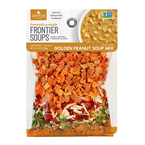 Thai Style Golden Peanut Soup - Frontier Soups