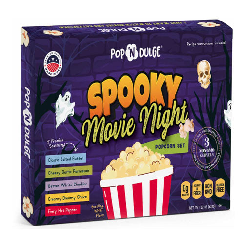 Spooky Movie Night Popcorn Gift Set
