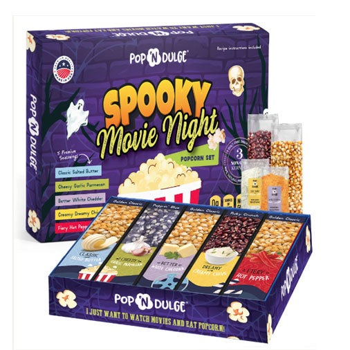 Spooky Movie Night Popcorn Gift Set