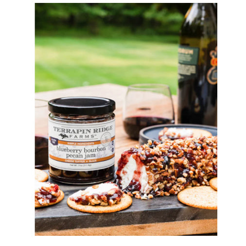 Blueberry Bourbon Pecan Jam