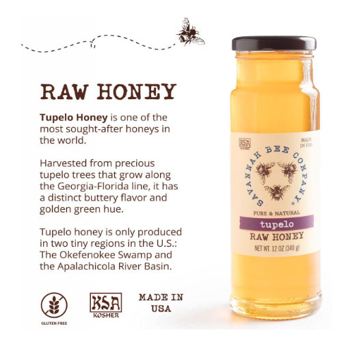 Savannah Bee Company - Tupelo Honey 12oz