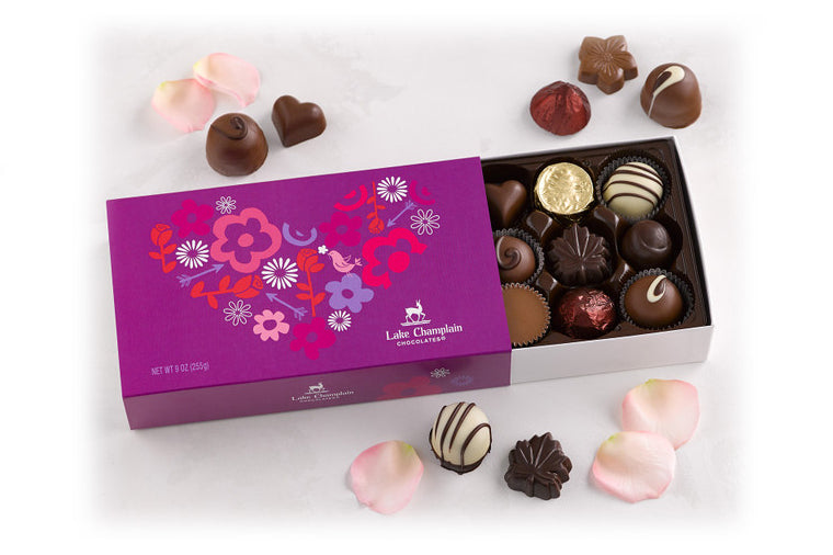 Lake Champlain Set of 15 Valentine's Day Chocolates