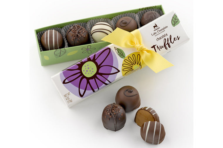 Spring Truffle Gift Box, 5 pc. - Lake Champlain Chocolates