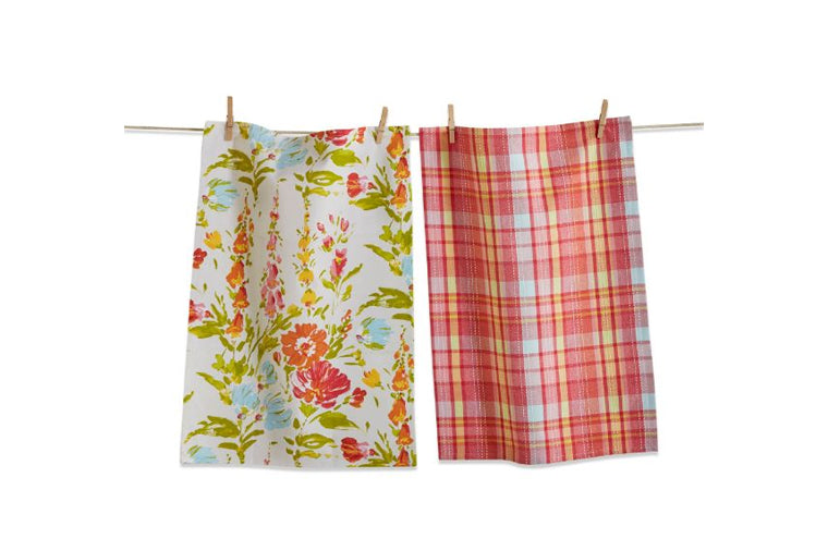 Bloom & Blossom Set/2 Dishtowel - TAG