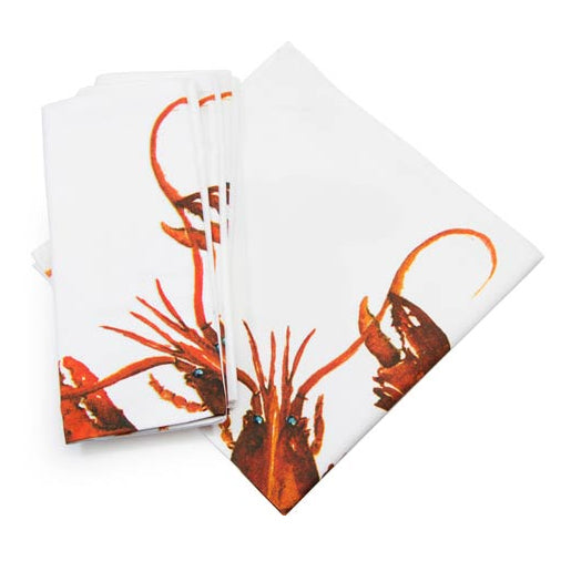 Lobster Napkins  - Set of 4