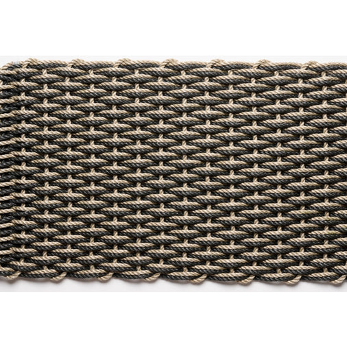 The Rope Co. - Sand and Charcoal XL Doormat