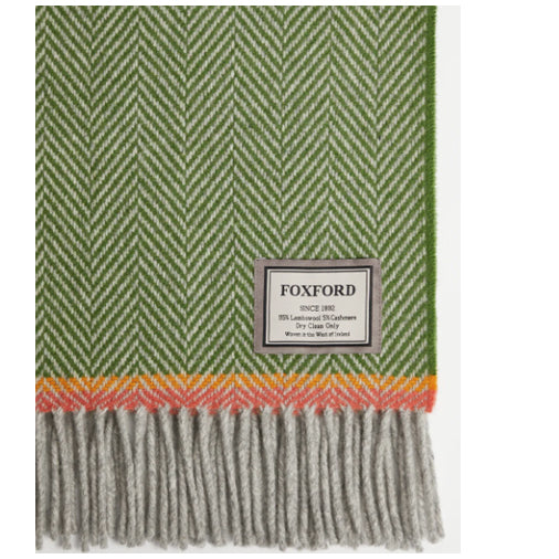 Foxford - Barrow Cashmere and Lambswool Throw