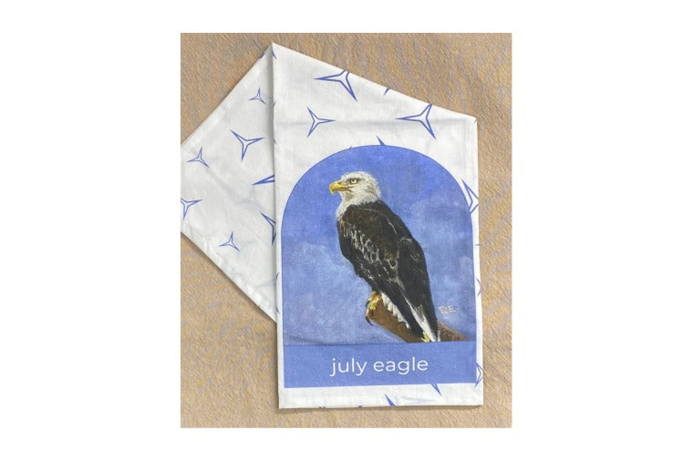 Patti Clancy - July Eagle Towel