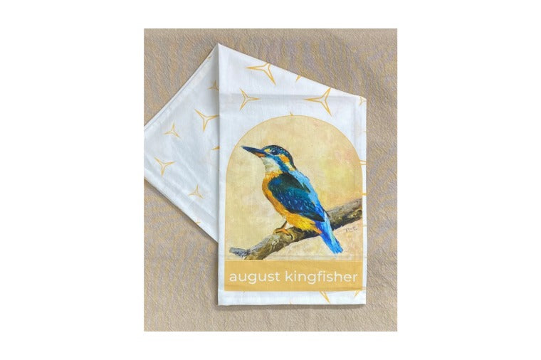 Patti Clancy - August Kingfisher Towel