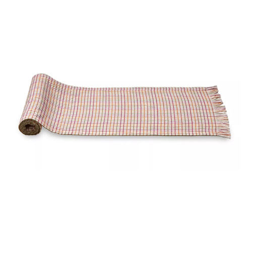 Autumn Window Pane Table Runner