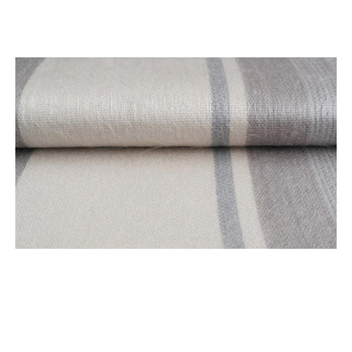 Shupaca Alpaca Throw Blanket - Silver Birch