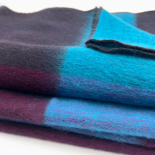 Shupaca Alpaca Throw Blanket - Nightfall