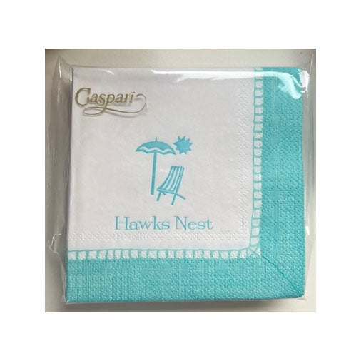 Caspari Hawks Nest Cocktail Napkins