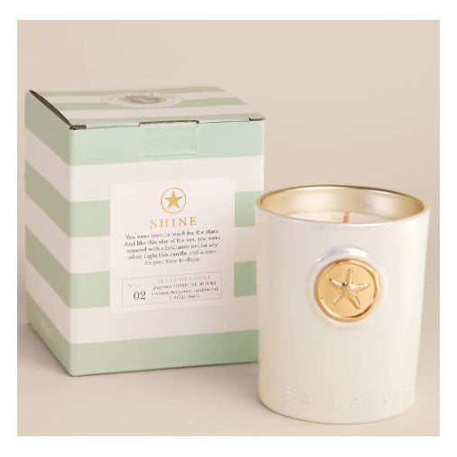 Sea La Vie Shine Starfish Candle