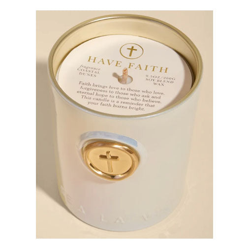 Sea La Vie Have Faith Candle
