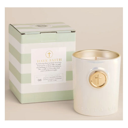 Sea La Vie Have Faith Candle