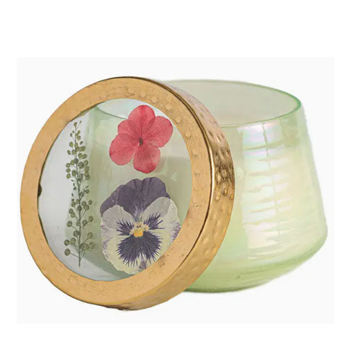 Pressed Floral Candle - Tomato Vine