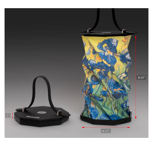 Vincent Van Gogh Irises Origami Lantern