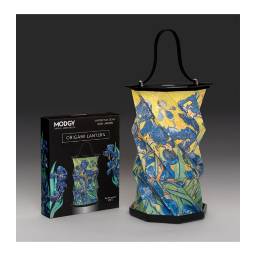 Vincent Van Gogh Irises Origami Lantern