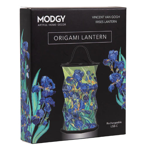 Vincent Van Gogh Irises Origami Lantern