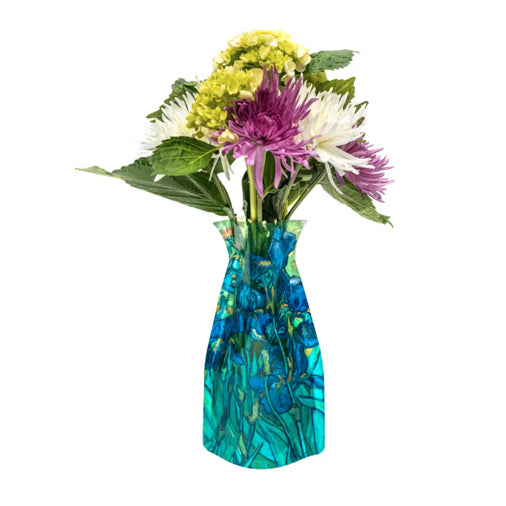 Van Gogh Irises Expandable Vase