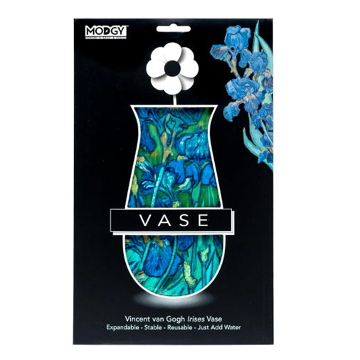 Van Gogh Irises Expandable Vase