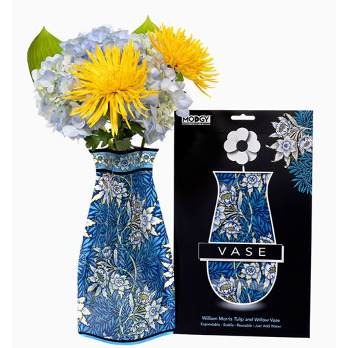 William Morris Tulip & Willow Expandable Vase