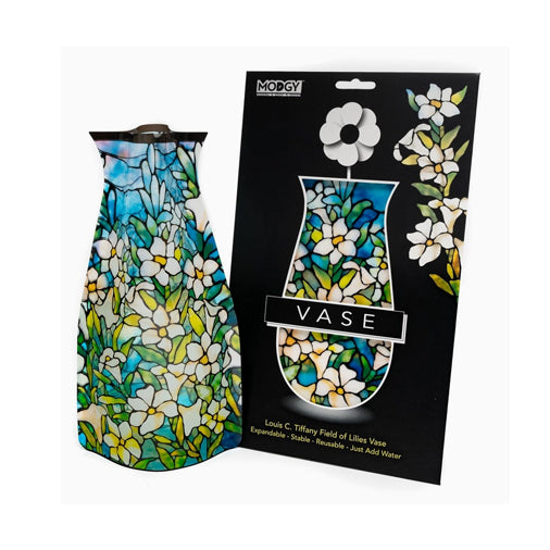 Louis C. Tiffany Field of Lilies Expandable vase