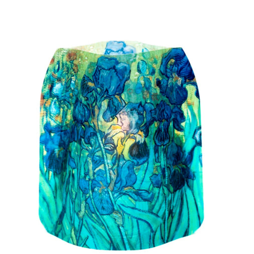 Van Gogh Irises Luminary, Set of 4