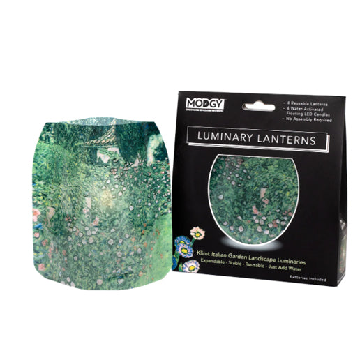 Italian Garden Landscape Luminaries, Set of 4