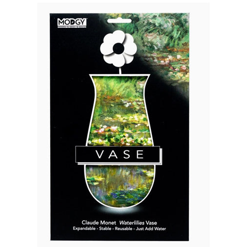 Claude Monet Waterlilies Expandable Vase