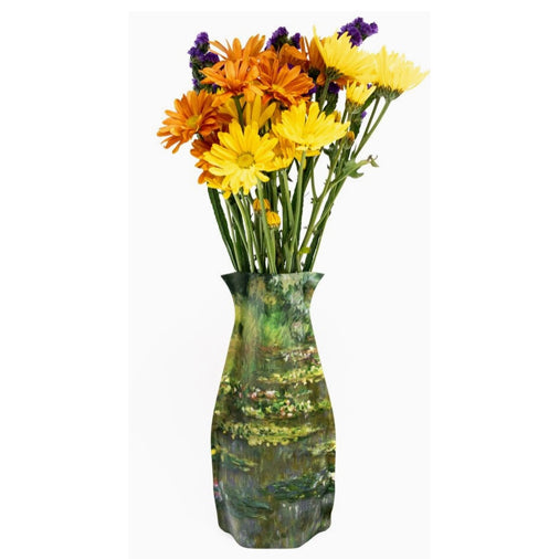 Claude Monet Waterlilies Expandable Vase
