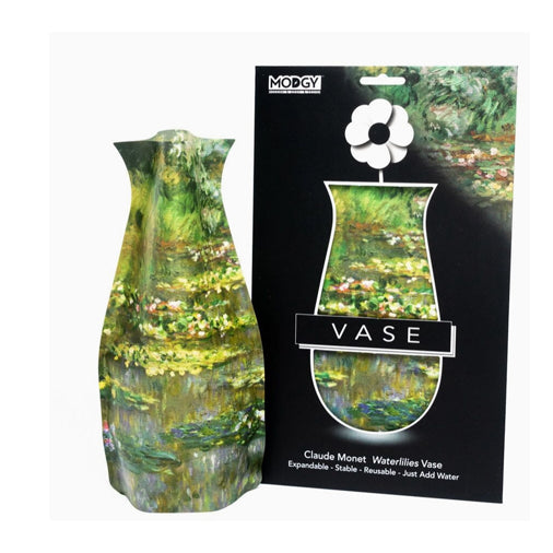 Claude Monet Waterlilies Expandable Vase