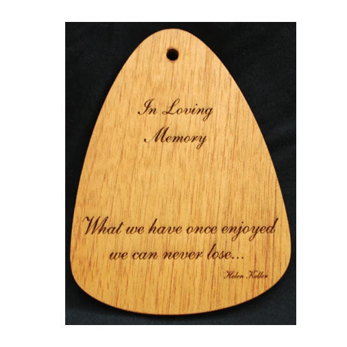 Wind River In Loving Memory, Wind Chime 18"