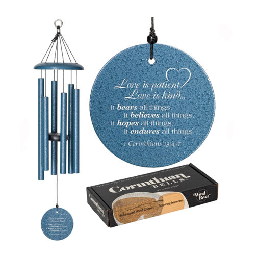 Wind River Love is Patient, Wind Chime 27"