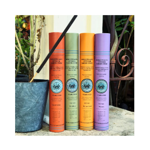 Mosquito-Repelling Outdoor Incense Sticks, Sun & Sand