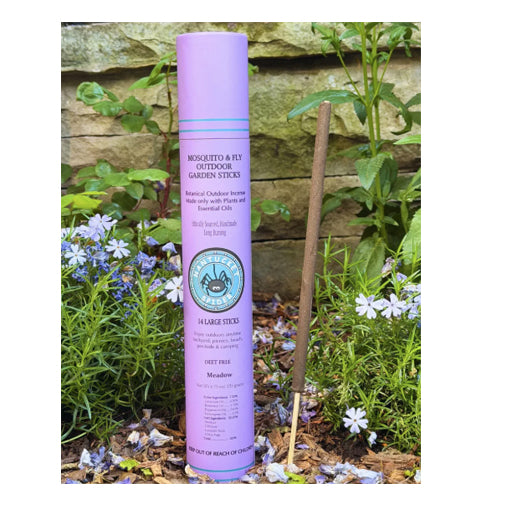 Mosquito-Repelling Outdoor Incense Sticks, Meadow