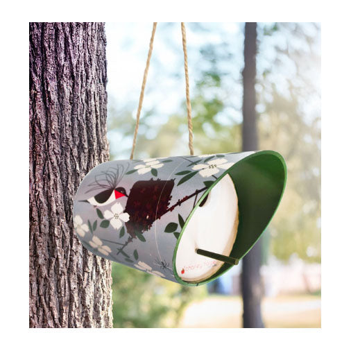 Charley Harper Hummingbird Bird House
