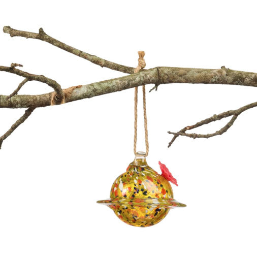 Hummingbird Feeder, Yellow Planet